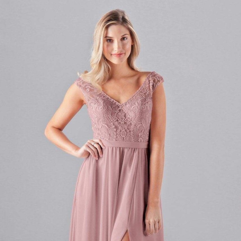 Kennedy Blue Bridesmaid Dress - Morgan, Dessert Ro
